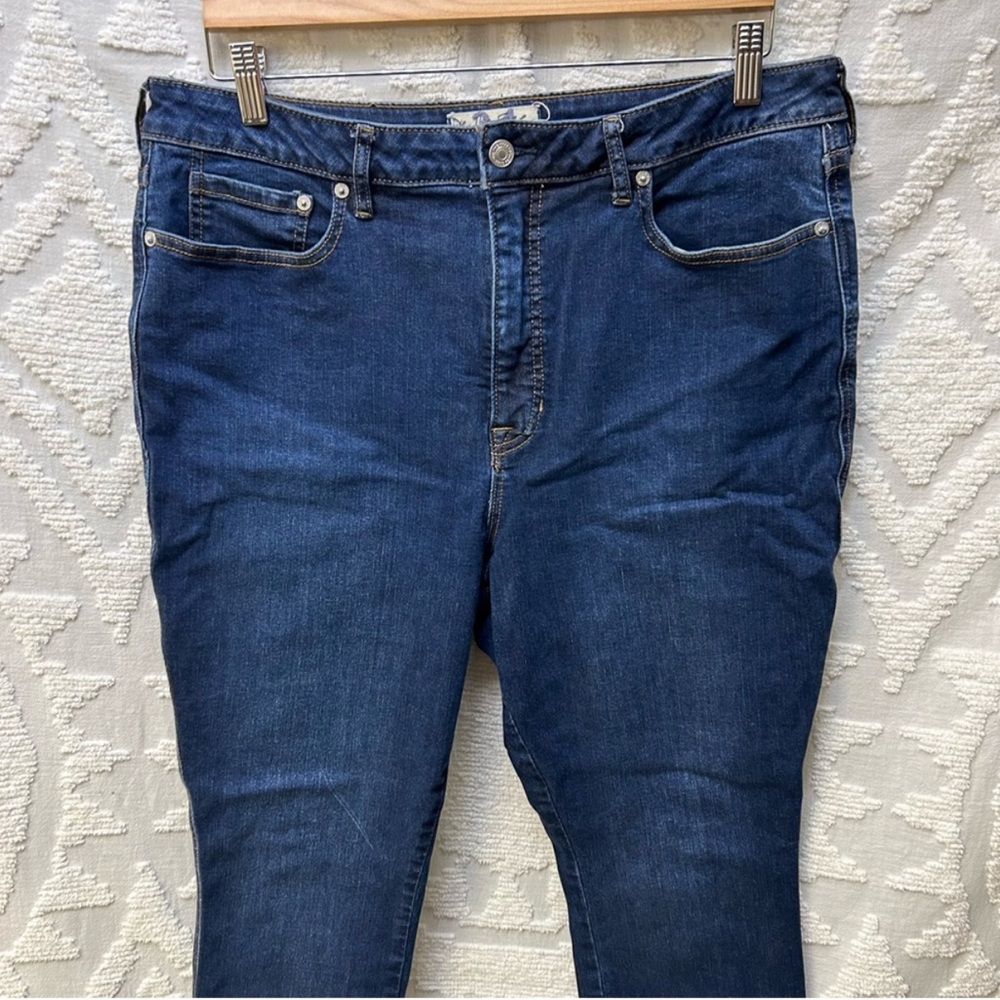 We The Free Curvy High Rise Dark Wash Skinny Jeans
